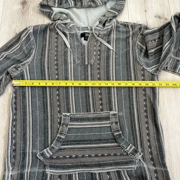 Beautiful Giant Baja Woven Hoodie Men’s Size Large Retro Surf - Picture 4 of 7